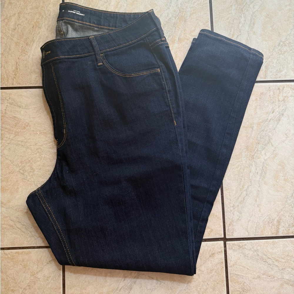 NWOT Old Navy High-Rise Super Skinny Jeans 18